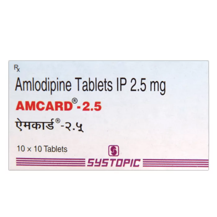Amcard 2.5 Tablet with Amlodipine