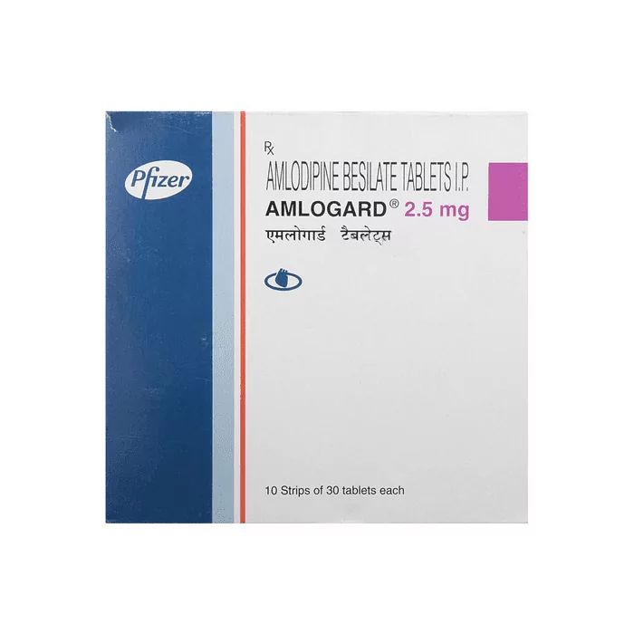 Amlogard 2.5 Mg Tablet with Amlodipine
