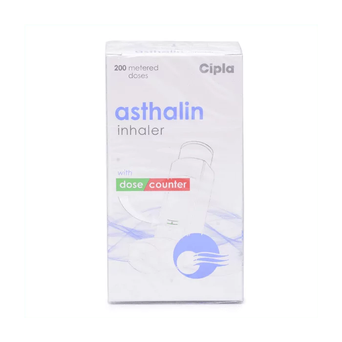 Asthalin HFA Inhaler 100 Mcg (200 mdi) with Salbutamol      
