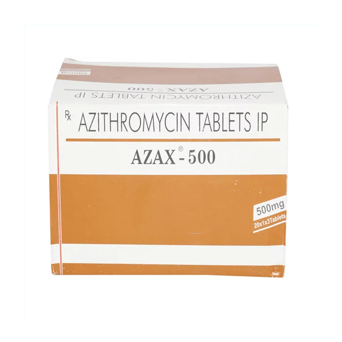 Azax 500 Mg with Azithromycin                 