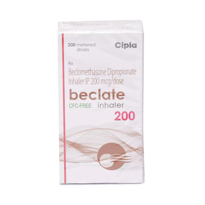 Beclate Inhaler 200 Mcg, Beclovent Inhaler, Beclomethasone Dipropionate