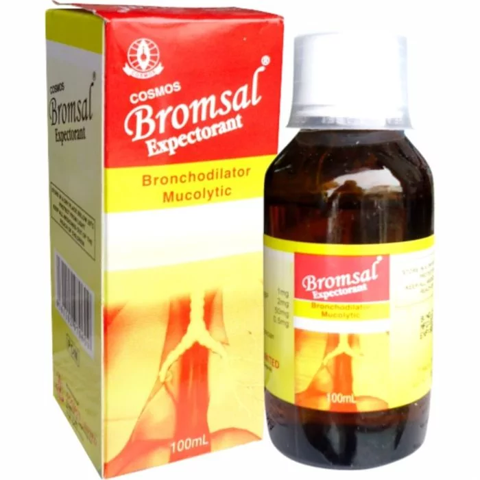 Bromsal Syrup with Salbutamol and Bromhexine              