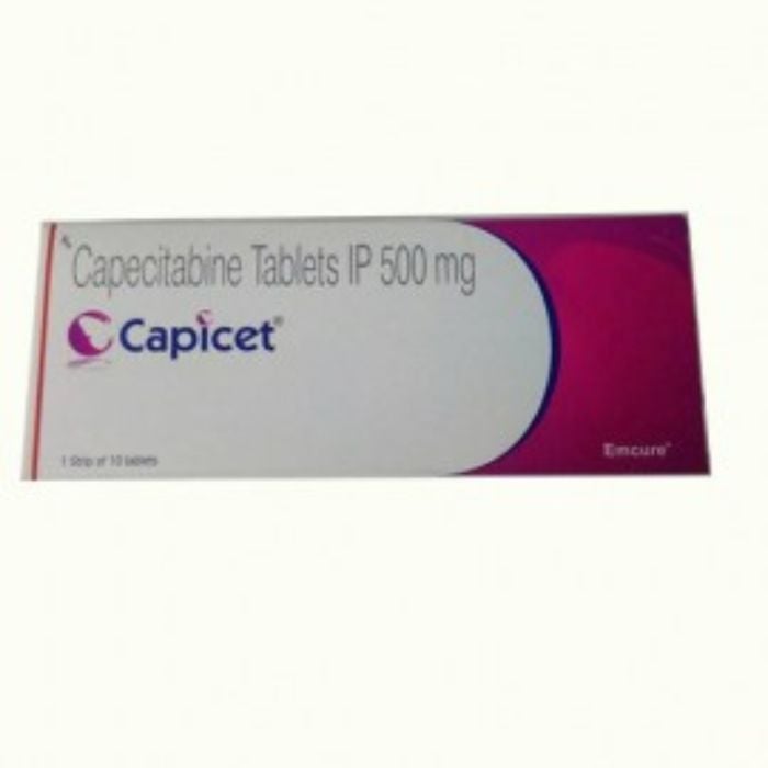 Capicet 500 Mg Tablet with Capecitabine