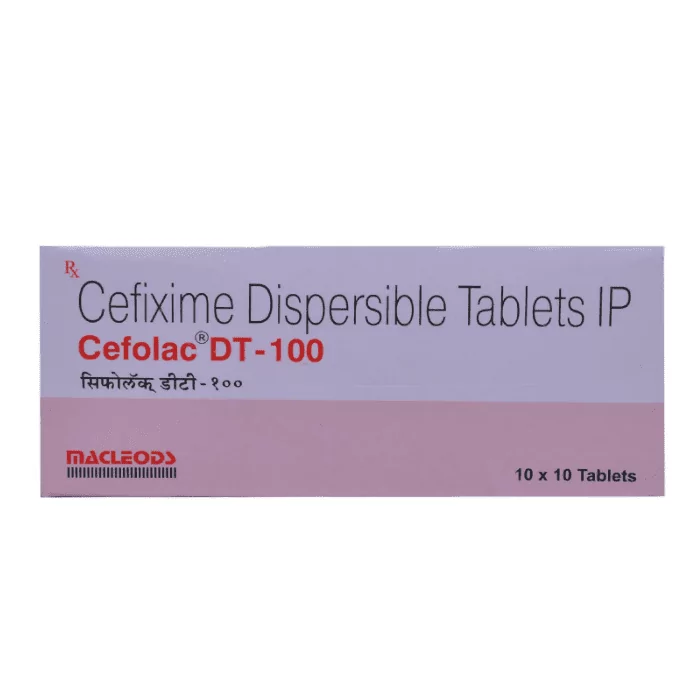 Cefolac DT-100 Tablet