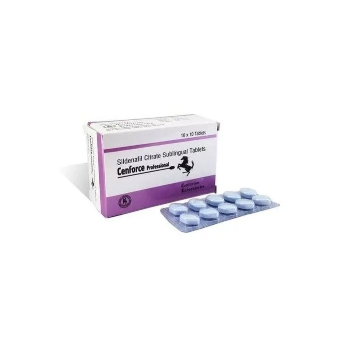 Cenforce Professional 100 Mg with Sildenafil Citrate Sublingual