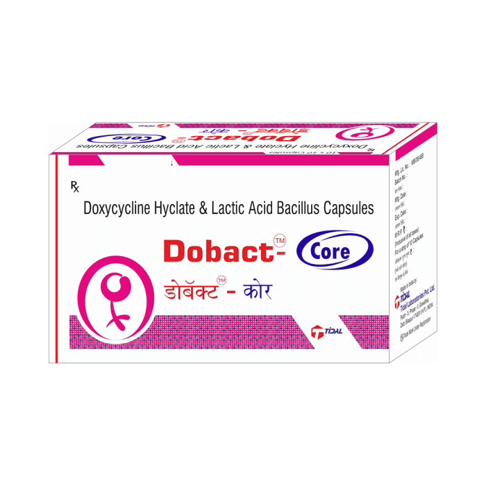 Dobact-Core Capsule with Doxycycline + Lactobacillus