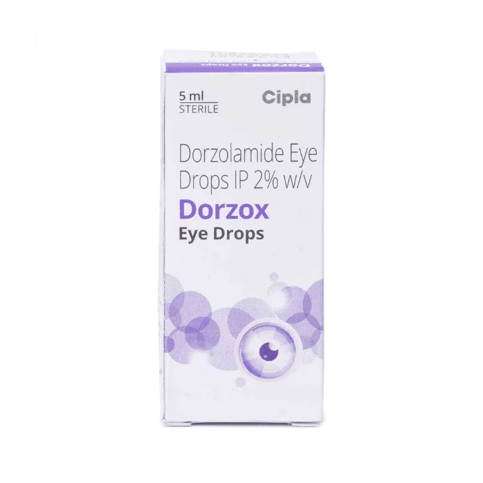 Dorzox Eye Drop 2% (5 ml) Eye Drop, Trusopt, Dorzolamide