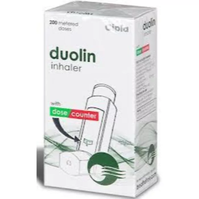 Duolin Forte Inhaler 50 Mcg + 40 Mcg with Levosalbutamol + Ipratropium