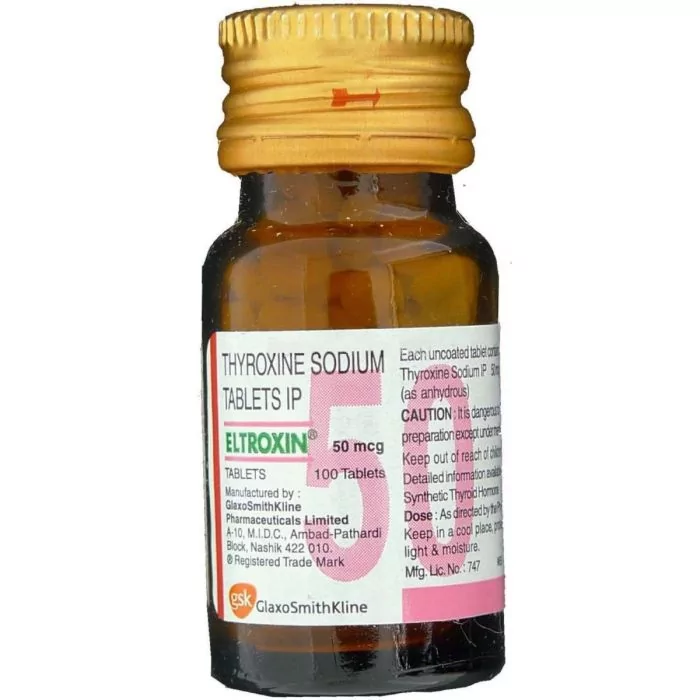 Eltroxin 50 mcg Tablet