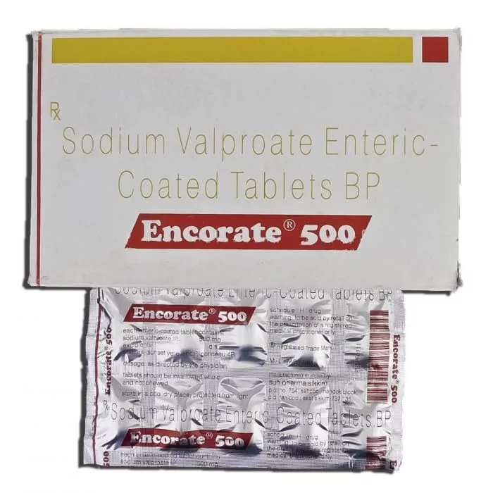 Encorate 500 Tablet with Sodium Valproate