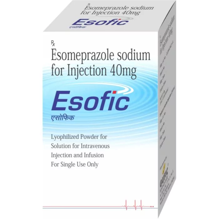 Esofic 40 Mg Injection with Esomeprazole