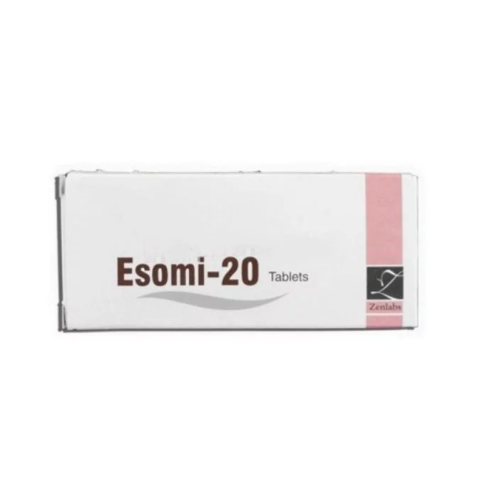 Esomi 20 Mg Tablet with Esomeprazole