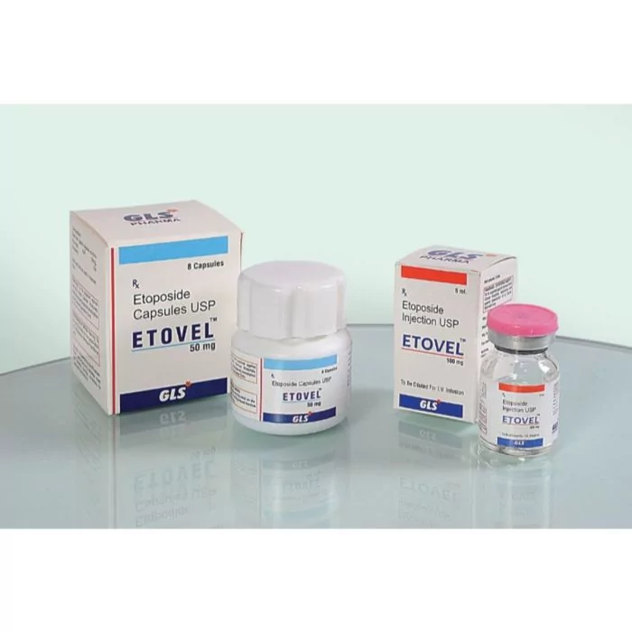 Etovel 100 Mg Injection 5 ml with Etoposide