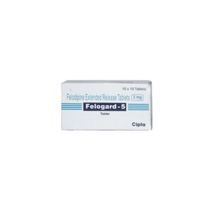 Buy Felogard 5 Mg Tablet ER (Plendil)