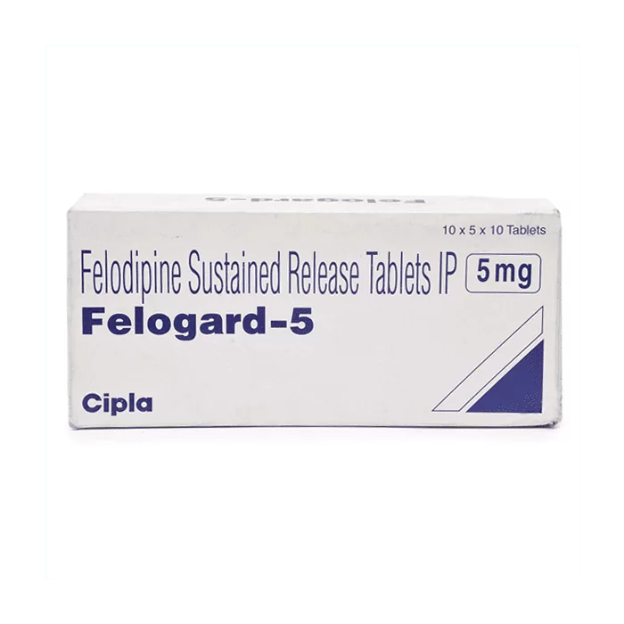 Felogard 5 Mg, Plendil, Felodipine Extend Release