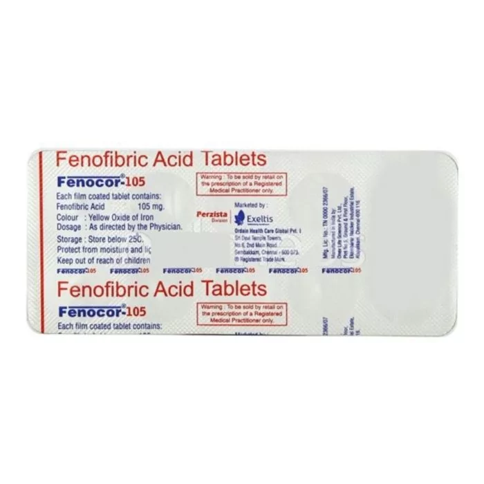 Fenocor 105 Mg Tablet with Fenofibrate