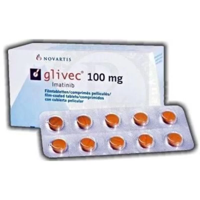 Glivec 100 Mg Tablet with Imatinib mesylate