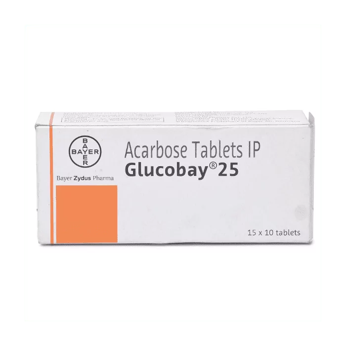 Glucobay 25 Mg, Precose, Acarbose