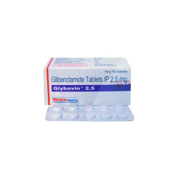 Glybovin 2.5mg Tablet