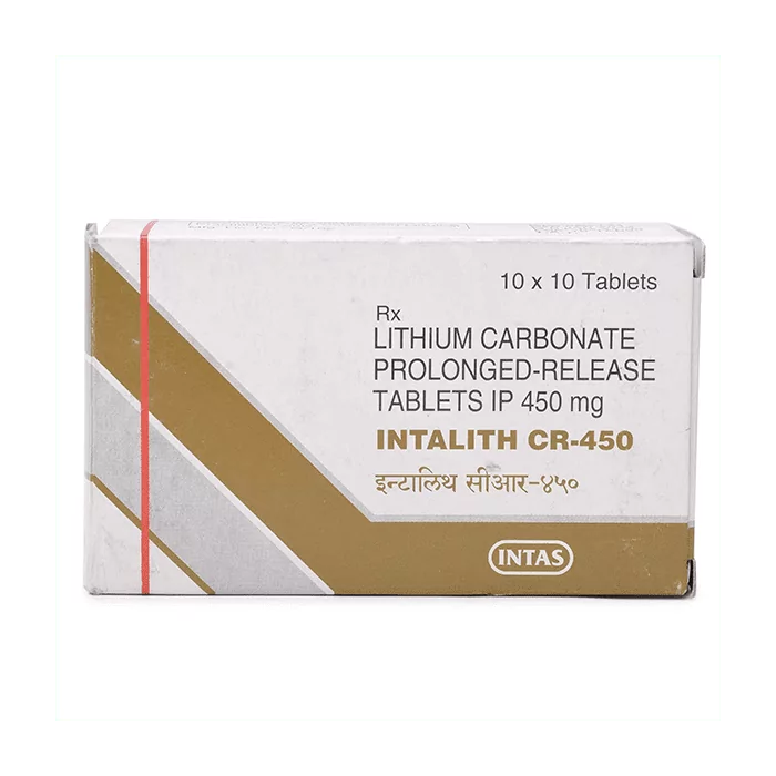 Intalith CR 450 Mg with Lithium Carbonate    