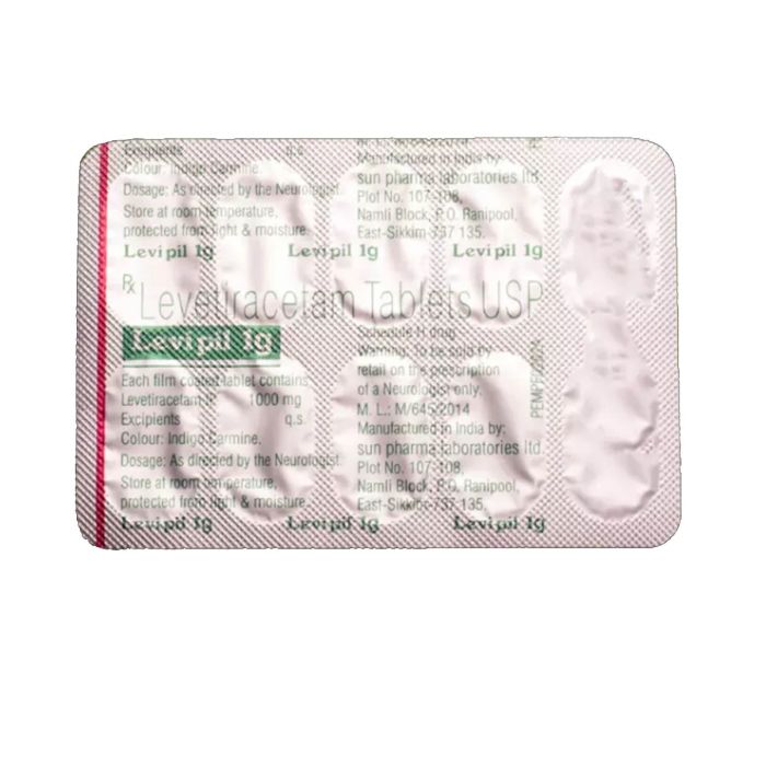 Levipil 1000 Mg Tablet with Levetiracetam