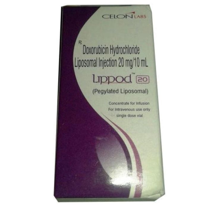 Lippod 20 Mg Injection with Doxorubicin (Liposomal)