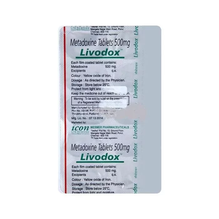 Livodox 500 Mg Tablet
