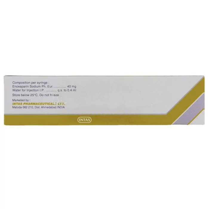 Loparin 40 Mg/0.4 ml with Enoxaparin                      