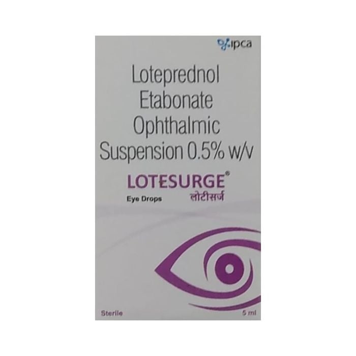 Lotesurge Opthalmic Suspension with Loteprednol etabonate