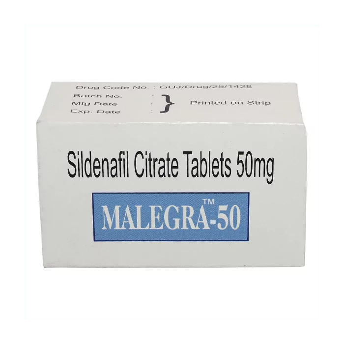Malegra 50 Mg with Sildenafil Citrate                
