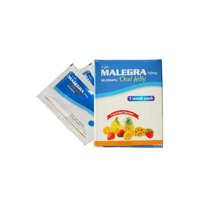 Malegra Oral Jelly 100mg with Sildenafil