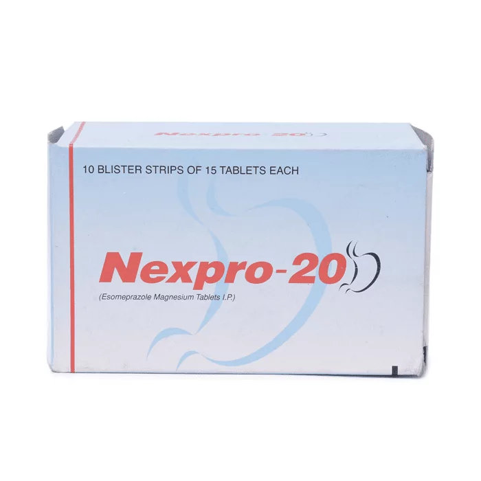 Nexpro 20 Mg with Esomeprazole Magnesium             