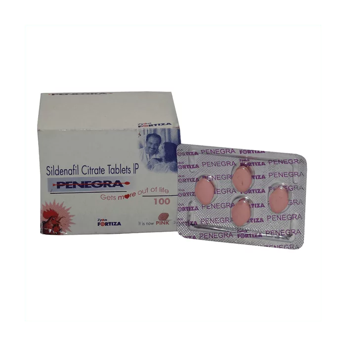 Penegra 100Mg with Sildenafil Citrate Front View