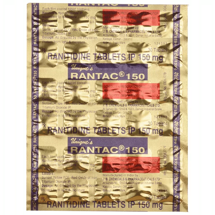 Rantac 150 Tablet with Ranitidine