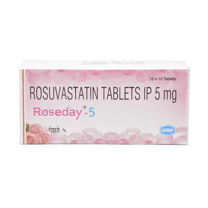 Roseday 5 Mg with Rosuvastatin                        