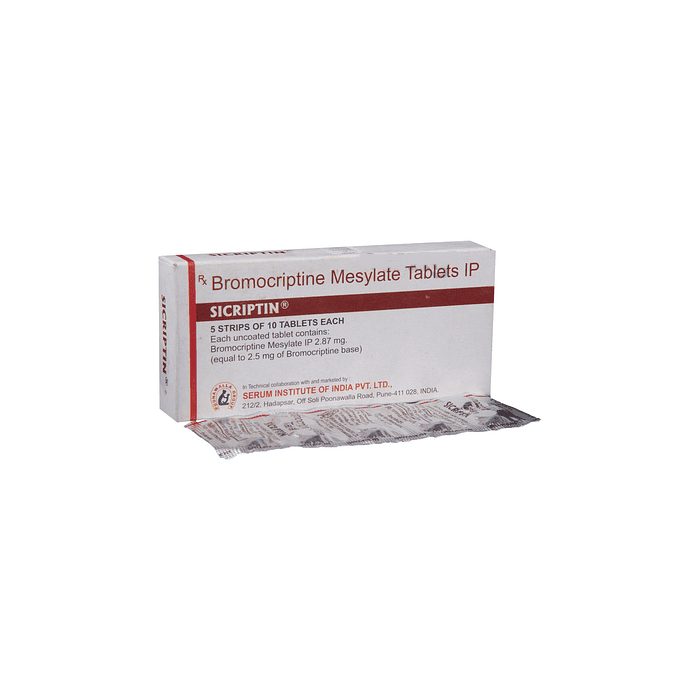 Sicriptin Tablet with Bromocriptine