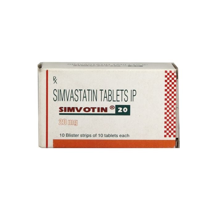 Simvotin 20 Mg with Simvastatin     