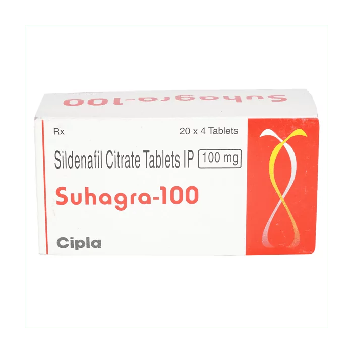Suhagra 100 Mg with Sildenafil Citrate                        