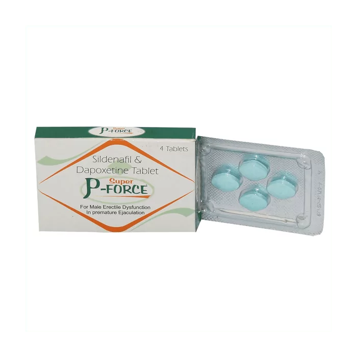 Super P-Force 100 Mg with Sildenafil & Dapoxetine                     