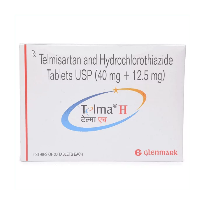 Telma H 40+12.50 Mg with Telmisartan Hctz                    