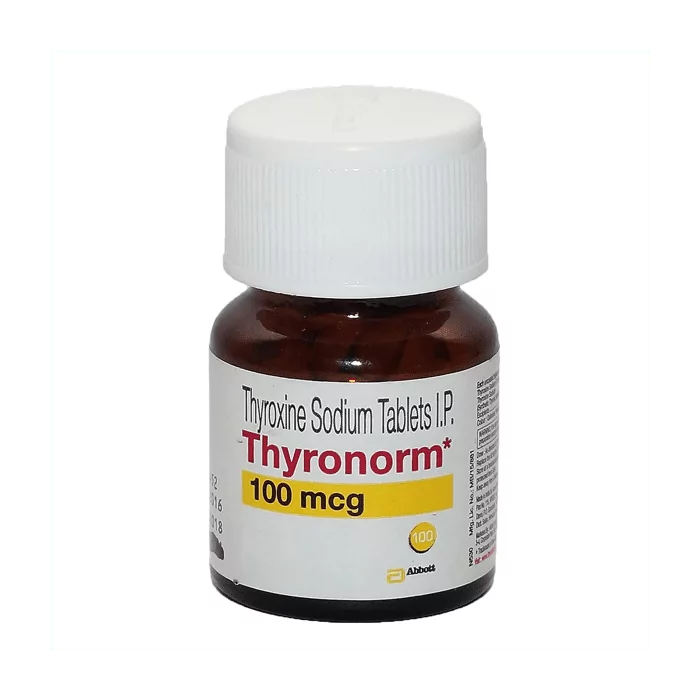 Thyronorm 100mcg, Thyroxine Sodium Front View