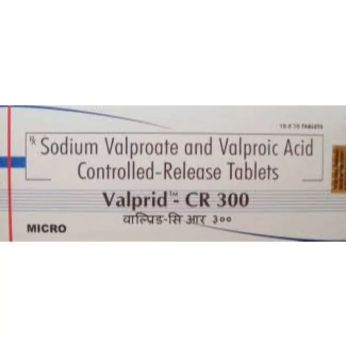 Buy Valprid CR 300 Tablet
