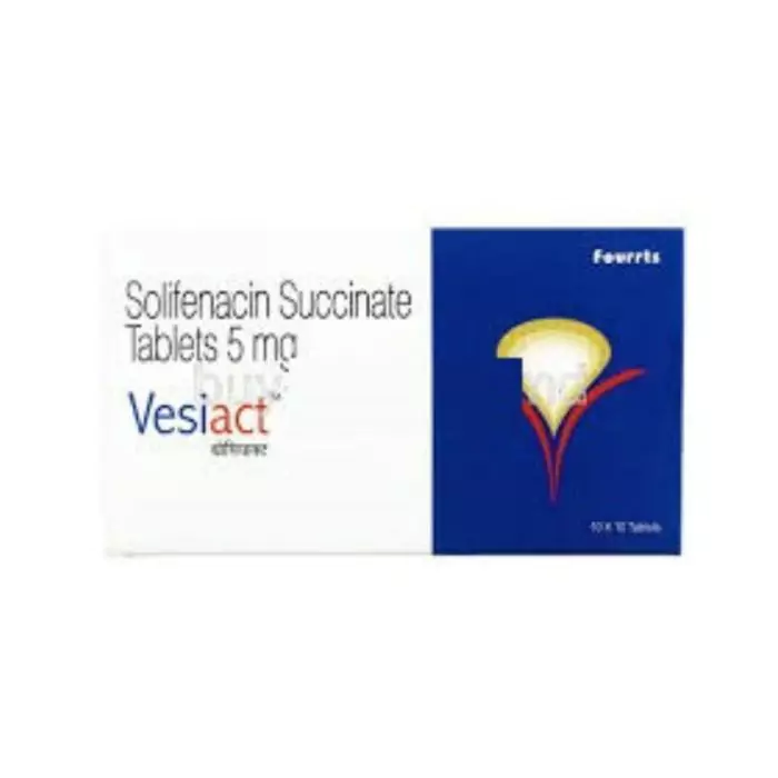 Vesiact 5 Mg Tablet with Solifenacin