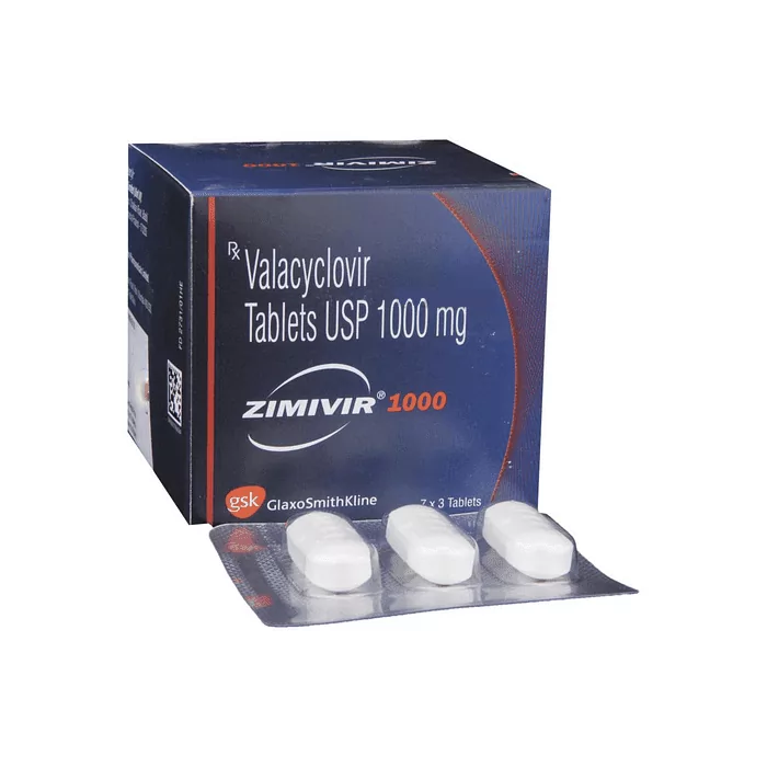 Zimivir 1000 Tablet with Valacyclovir