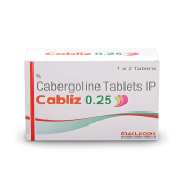 Cabliz 0.25mg Tablet with Cabergoline                  