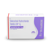 Herpival 1000 mg Tablet