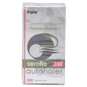 Seroflo Inhaler 25 Mcg + 250 Mcg with Salmeterol + Fluticasone Propionate               