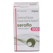 Seroflo Rotacaps 50 Mcg + 500 Mcg with Salmeterol + Fluticasone Propionate 
                            