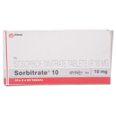 Sorbitrate 10 Mg with Isosorbide Dinitrate                    