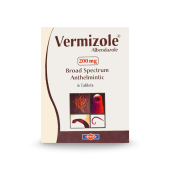 Vermizole Tablet with Ivermectin + Albendazole